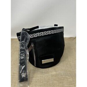 Versace Parfums New Womens Black Carry Handbag Totebag And Sports Bag